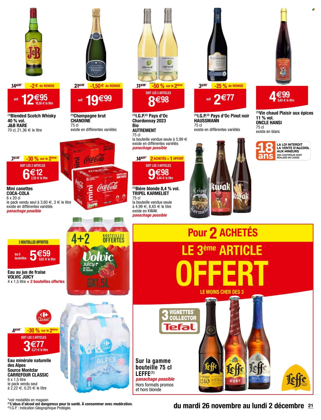 Catalogue Carrefour Hypermarchés - 26/11/2024 - 02/12/2024. Page 21
