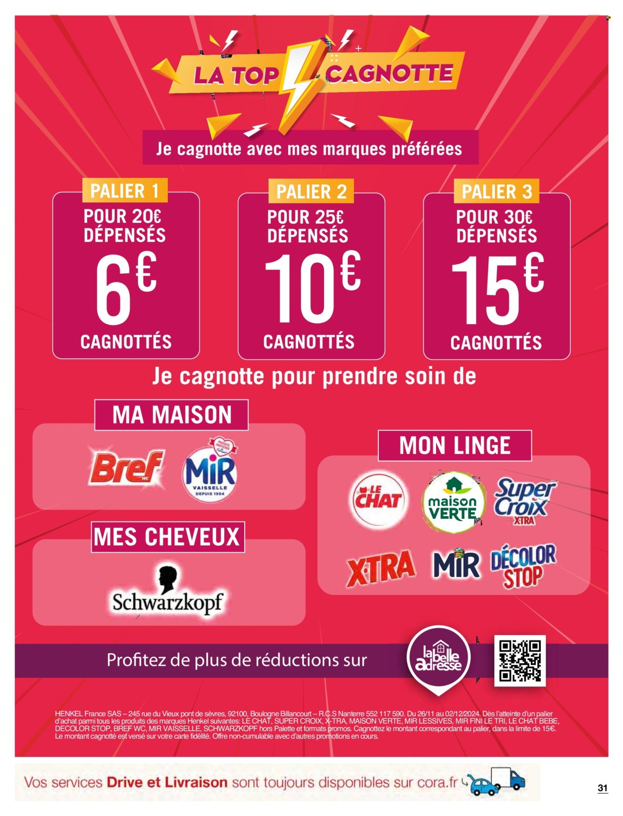 Catalogue Carrefour Hypermarchés - 26/11/2024 - 02/12/2024. Page 31