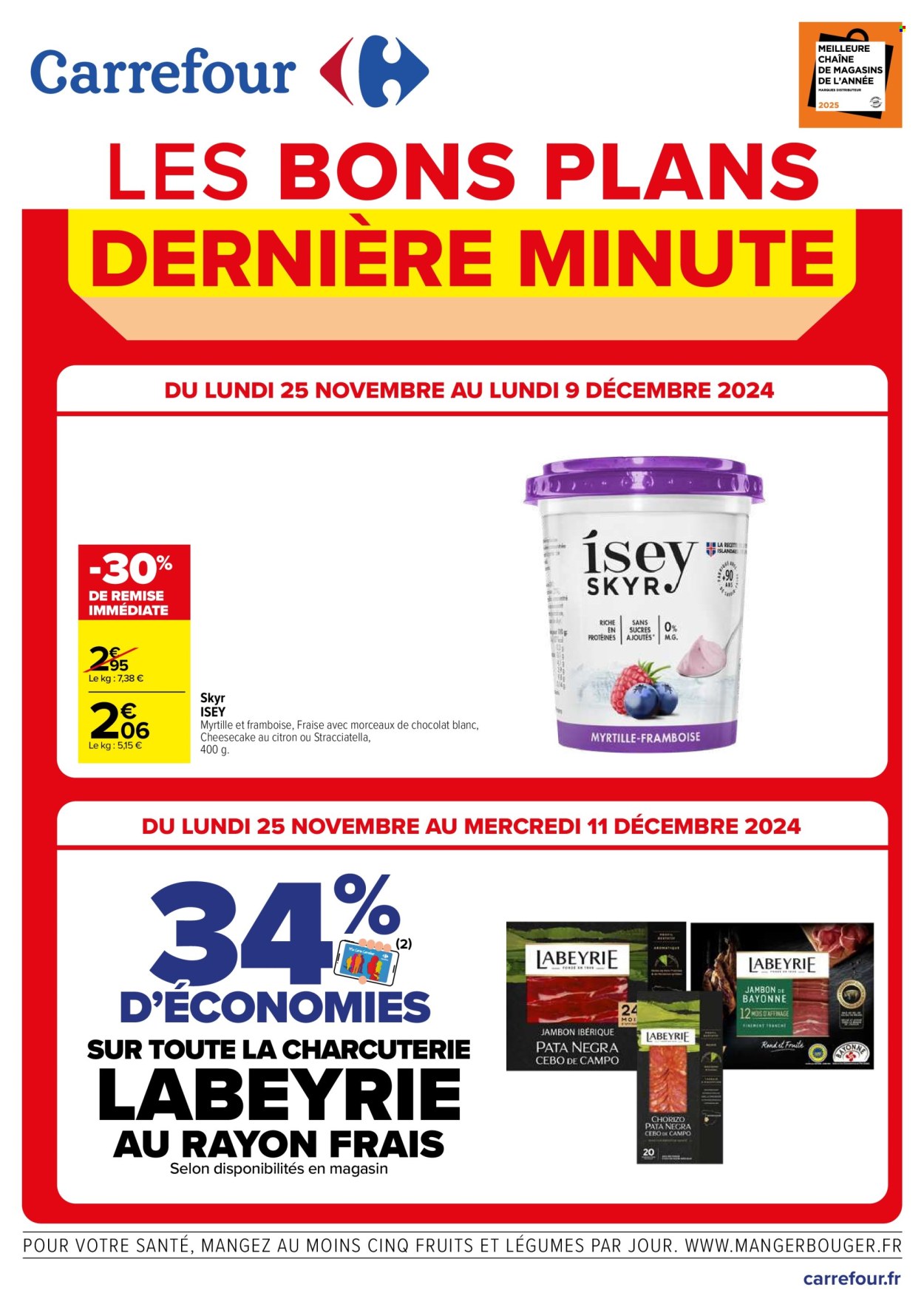 Catalogue Carrefour - 25/11/2024 - 09/12/2024. Page 1