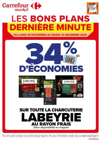 Catalogue Carrefour Market - 26/11/2024 - 02/12/2024.