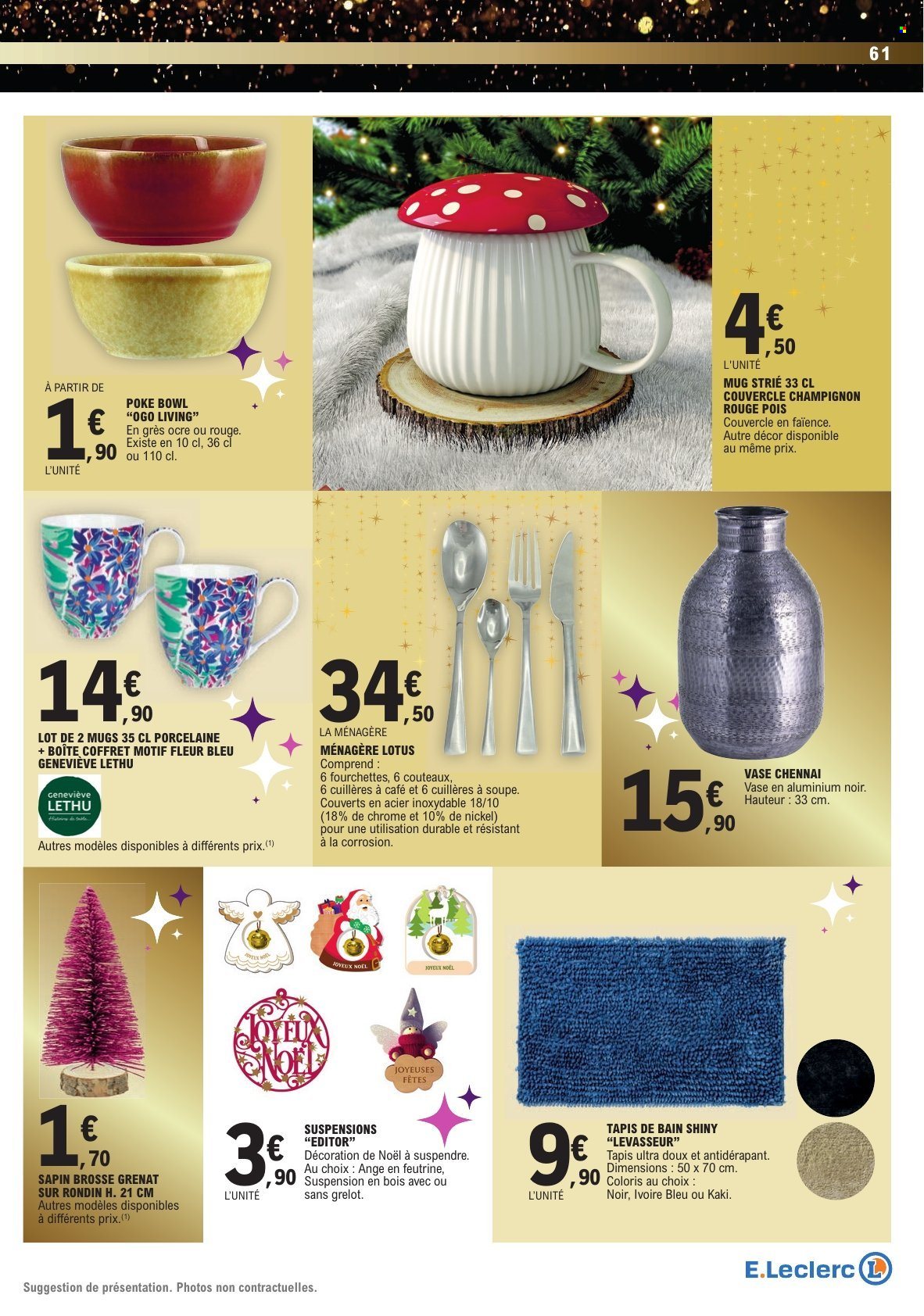 Catalogue E.Leclerc - 26/11/2024 - 07/12/2024. Page 61