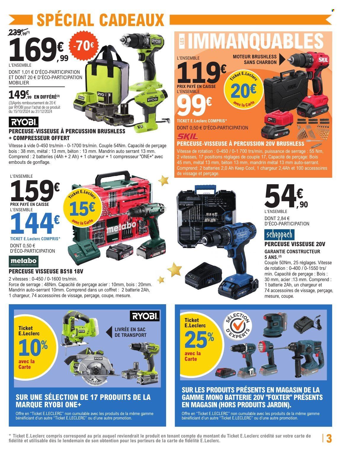 Catalogue E.Leclerc - 26/11/2024 - 14/12/2024. Page 3