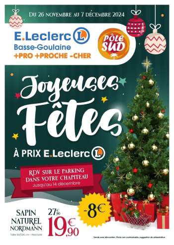 Catalogue E.Leclerc - 26/11/2024 - 07/12/2024.