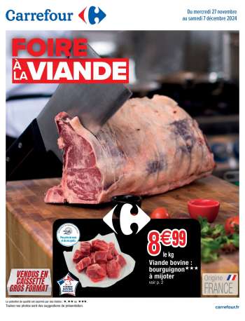 Catalogue Carrefour Hypermarchés - 27/11/2024 - 07/12/2024.