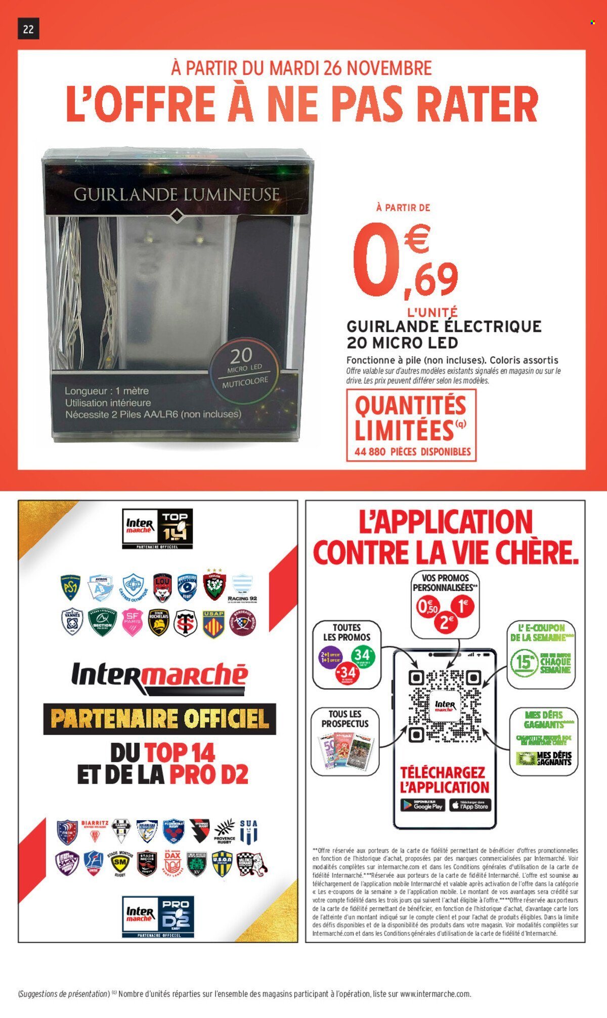 Catalogue Intermarché - 26/11/2024 - 08/12/2024. Page 22