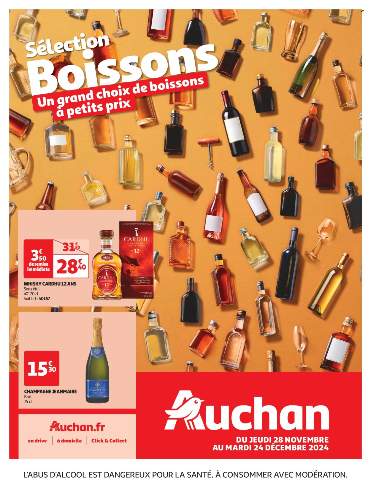 Catalogue Auchan - 28/11/2024 - 24/12/2024. Page 1