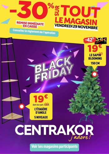 Catalogue Centrakor - 25/11/2024 - 01/12/2024.