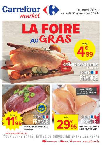 Catalogue Carrefour Market - 26/11/2024 - 30/11/2024.