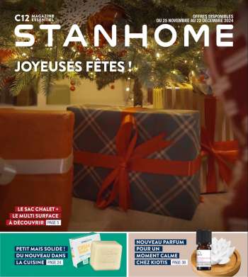 Catalogue Stanhome - 25/11/2024 - 22/12/2024.