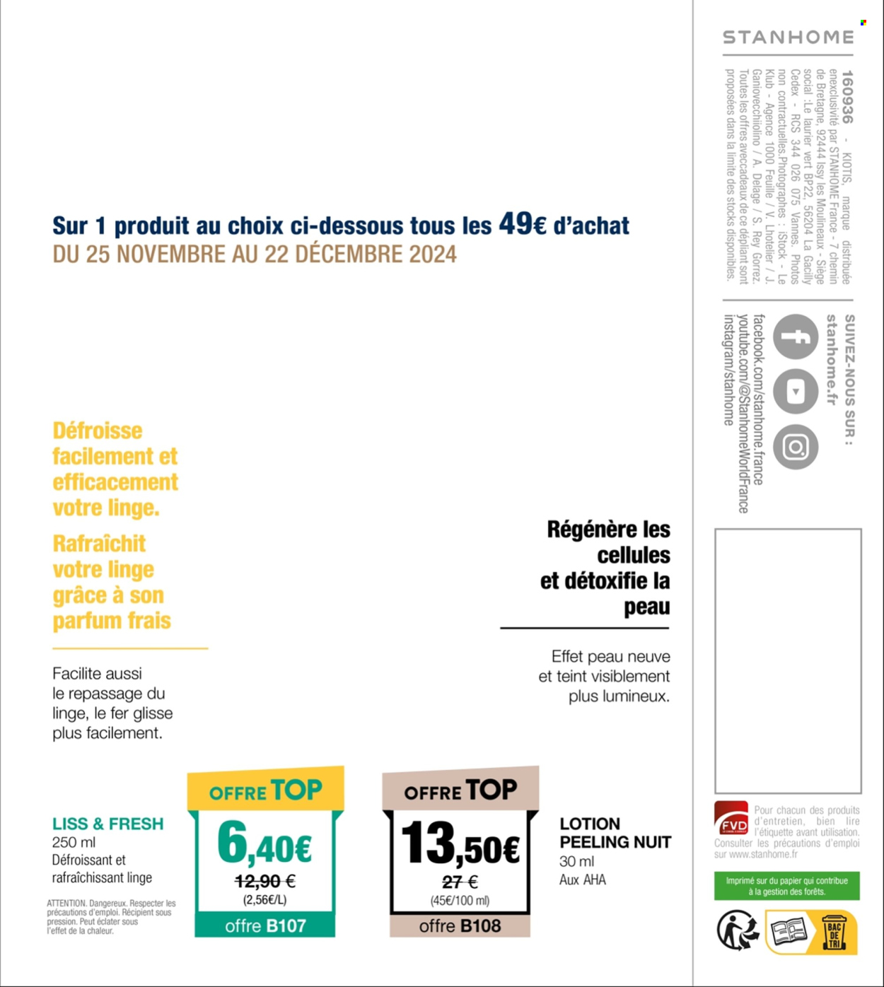 Catalogue Stanhome - 25/11/2024 - 22/12/2024. Page 72