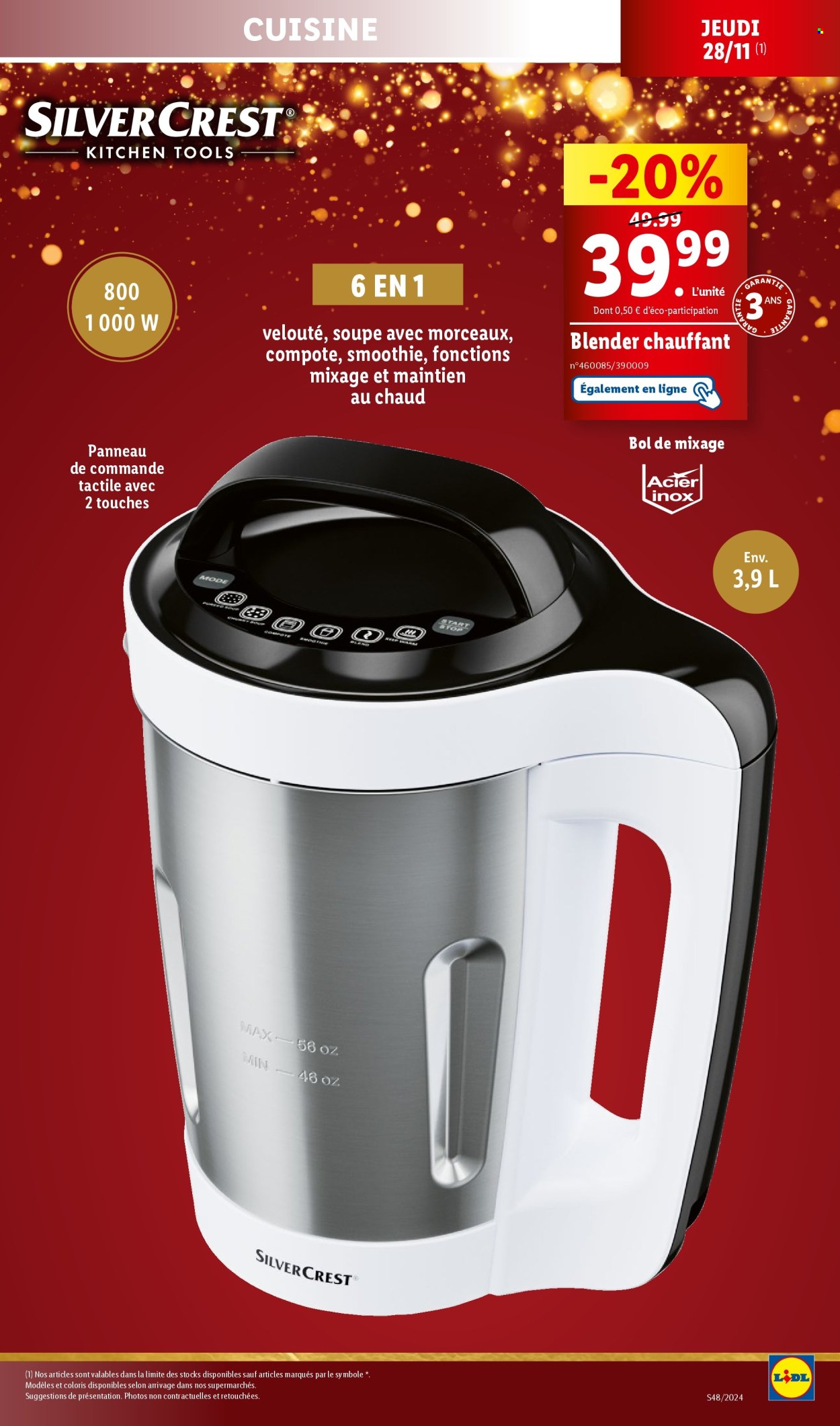 Catalogue Lidl - 28/11/2024 - 02/12/2024. Page 11