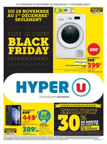 Catalogue HYPER U - 29/11/2024 - 01/12/2024.