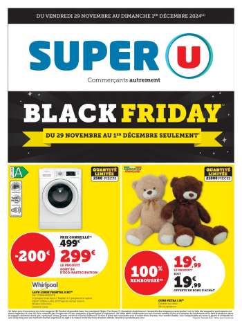 Catalogue SUPER U - 29/11/2024 - 01/12/2024.