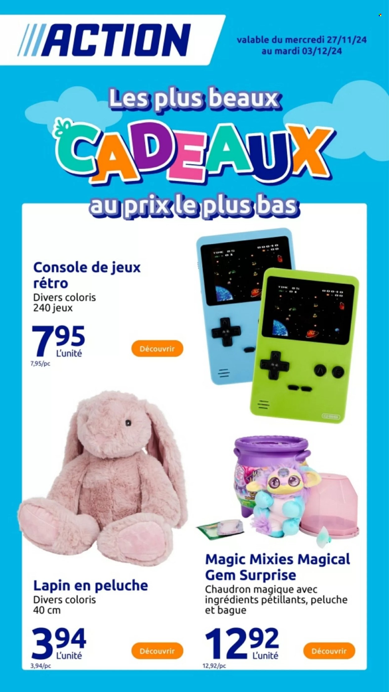 Catalogue Action - 27/11/2024 - 03/12/2024. Page 1