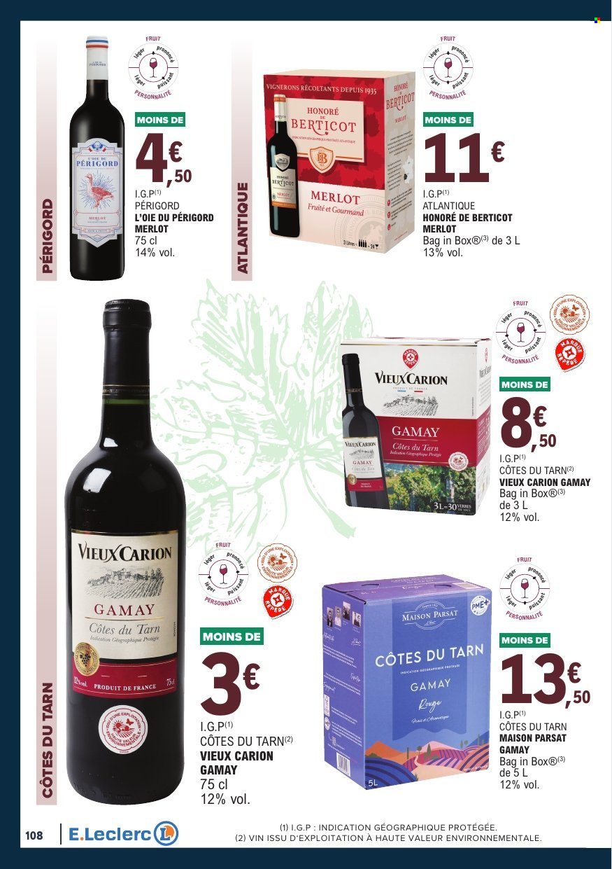 Catalogue E.Leclerc - 01/12/2024 - 31/12/2024. Page 108