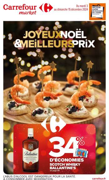 Catalogue Carrefour Market - 03/12/2024 - 15/12/2024.