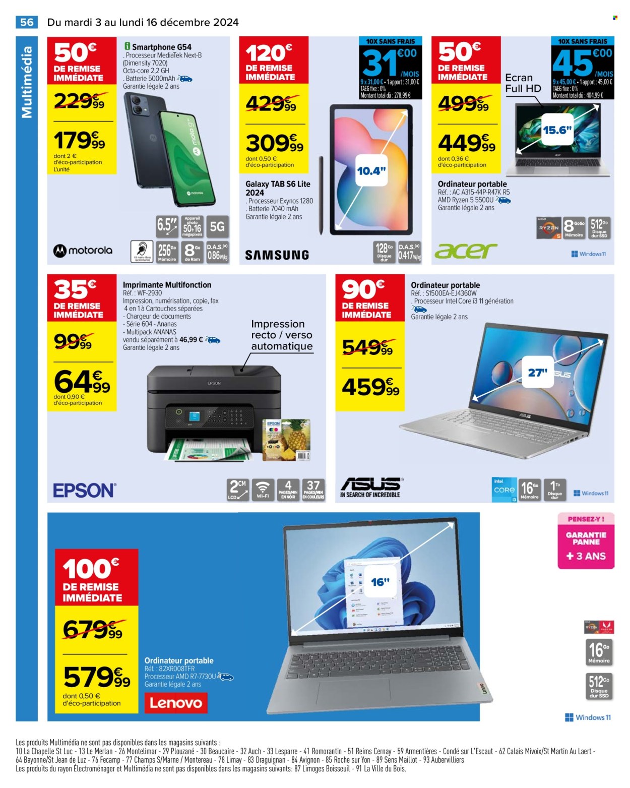 Catalogue Carrefour Hypermarchés - 03/12/2024 - 16/12/2024. Page 58