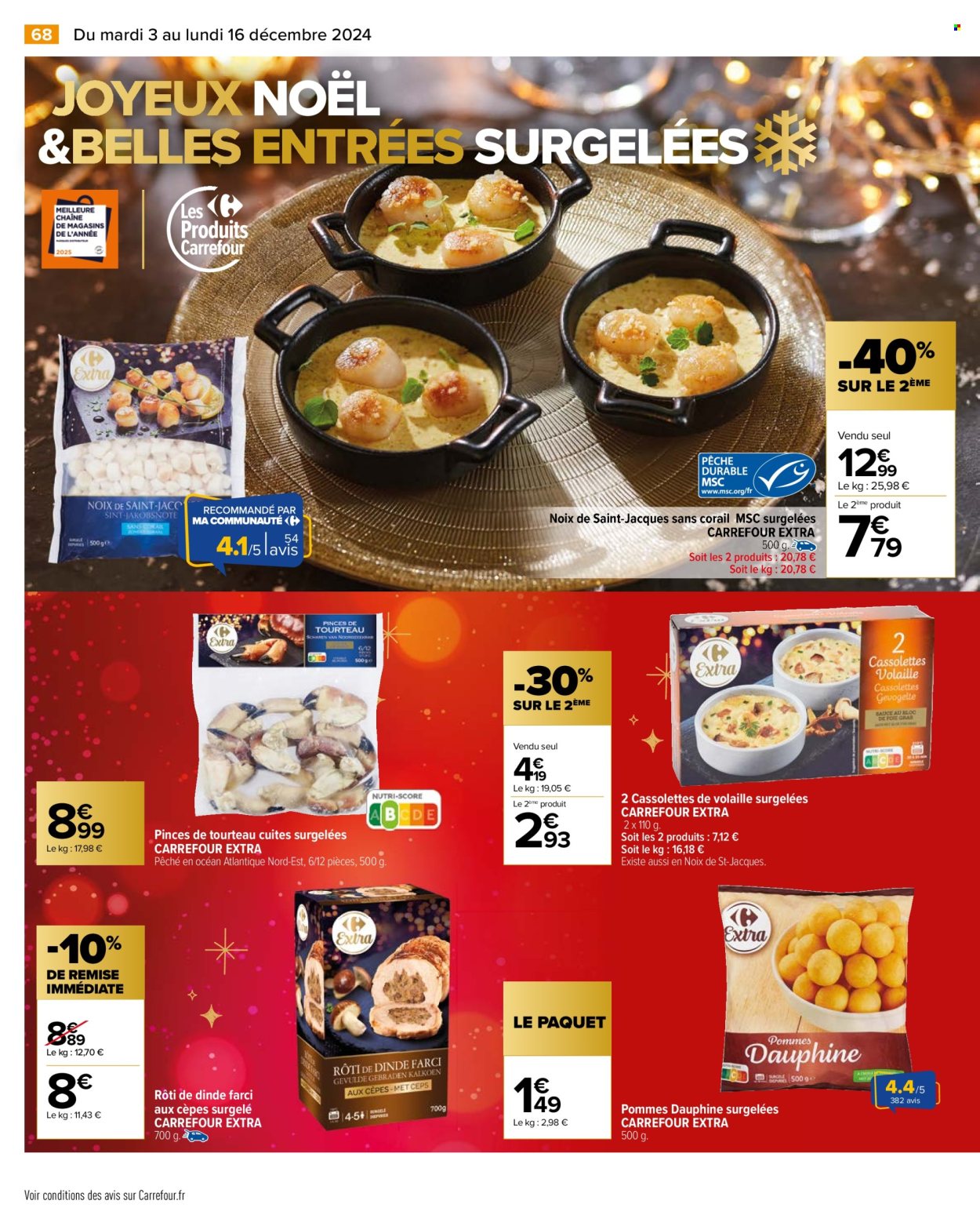 Catalogue Carrefour Hypermarchés - 03/12/2024 - 16/12/2024. Page 70