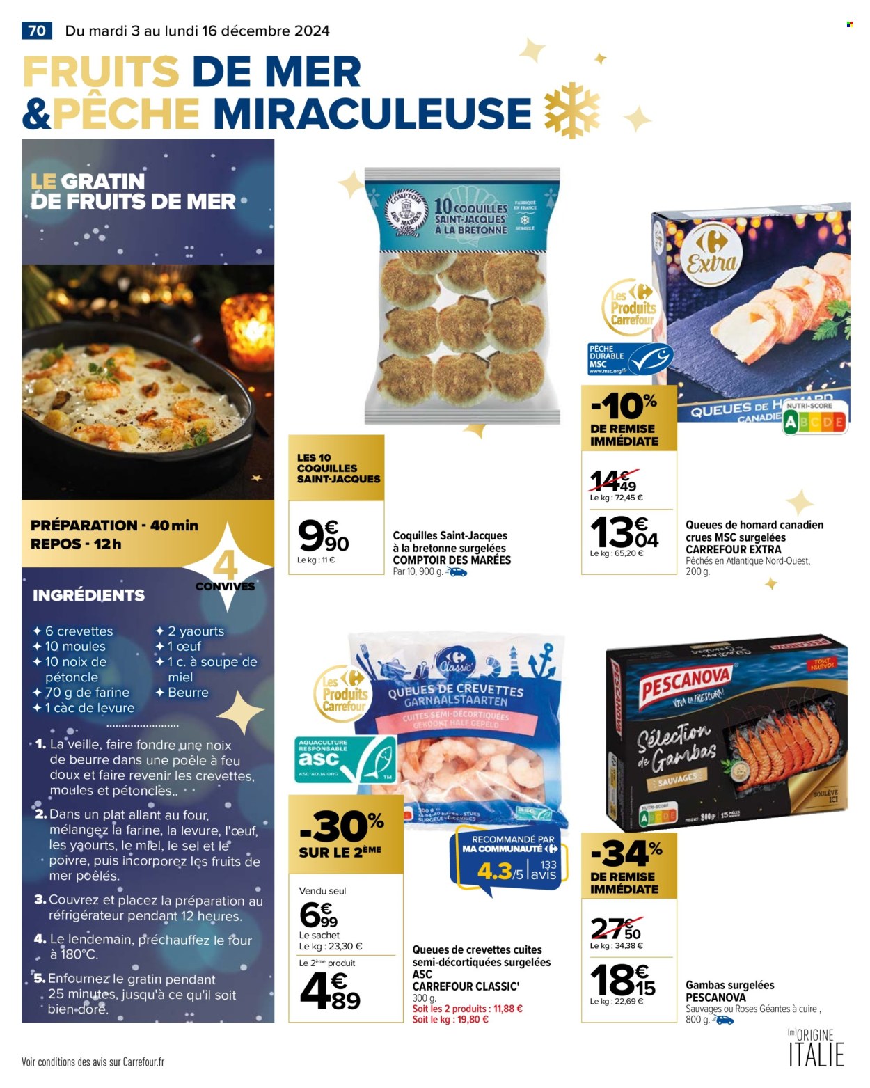 Catalogue Carrefour Hypermarchés - 03/12/2024 - 16/12/2024. Page 72