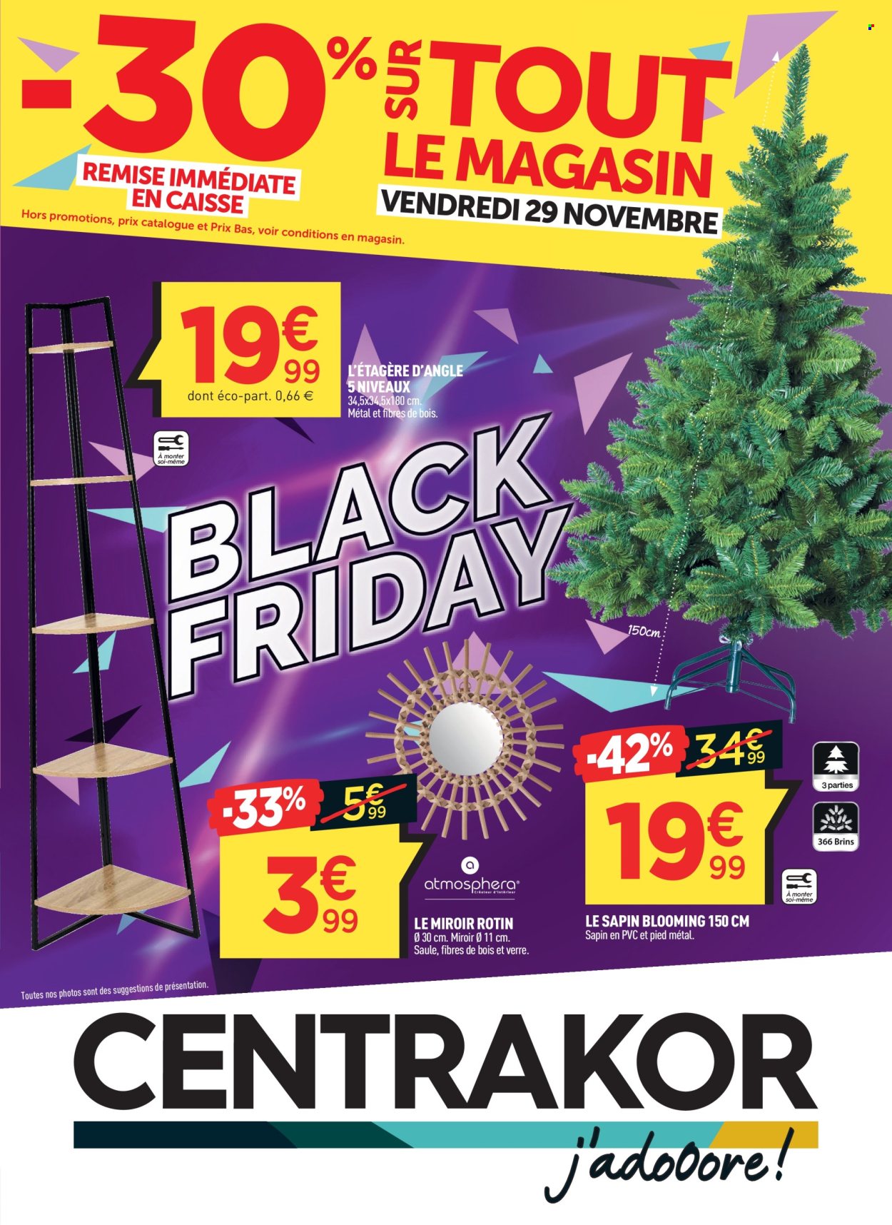 Catalogue Centrakor - 25/11/2024 - 01/12/2024. Page 1
