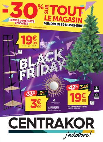 Catalogue Centrakor - 25/11/2024 - 01/12/2024.