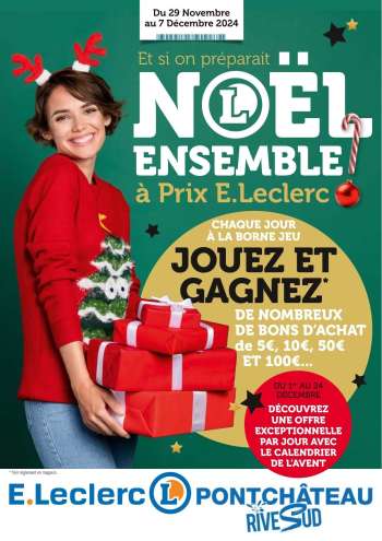 Catalogue E.Leclerc - 29/11/2024 - 07/12/2024.
