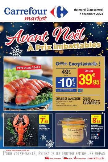 Catalogue Carrefour Market - 03/12/2024 - 07/12/2024.