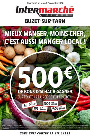 Catalogue Intermarché Super - 03/12/2024 - 07/12/2024.