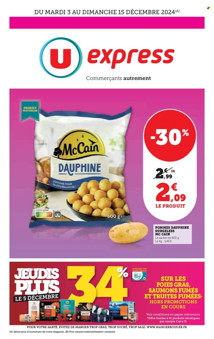 Catalogue U express - 03/12/2024 - 15/12/2024. Page 1