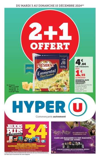 Catalogue HYPER U - 03/12/2024 - 15/12/2024.