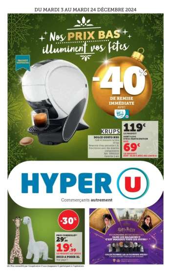 Catalogue HYPER U - 03/12/2024 - 24/12/2024.