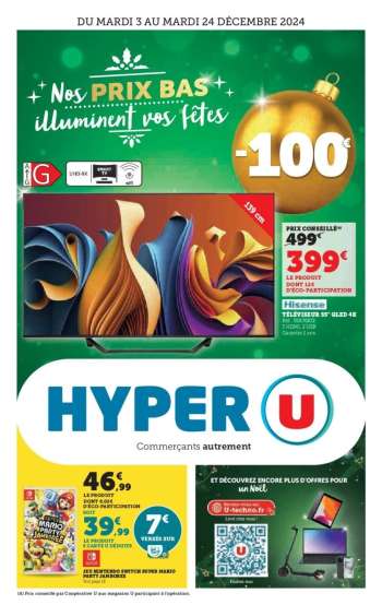 Catalogue HYPER U - 03/11/2024 - 24/12/2024.