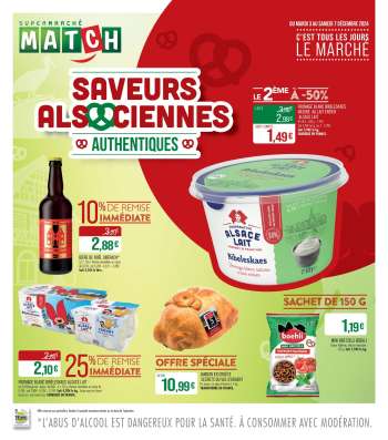 Catalogue Supermarché Match - 03/12/2024 - 07/12/2024.
