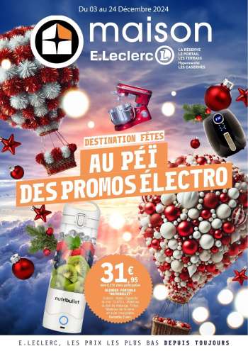Catalogue E.Leclerc - 03/12/2024 - 24/12/2024.