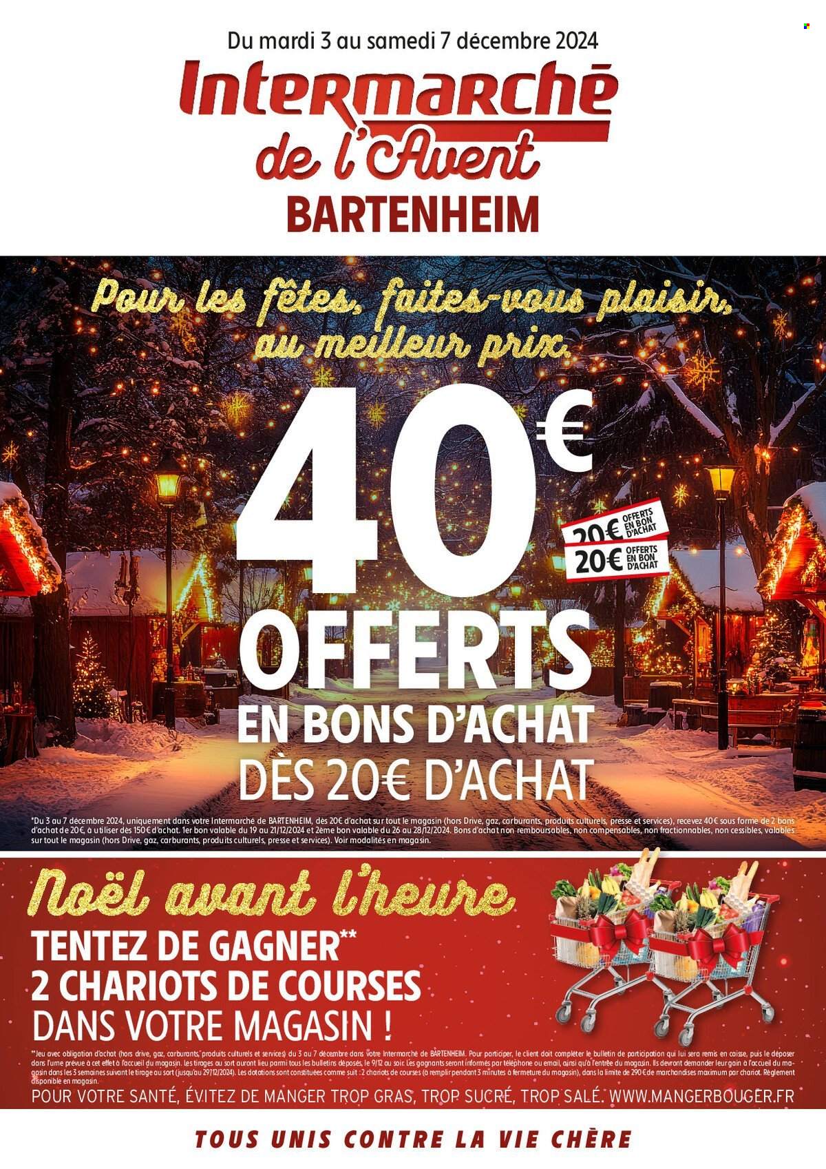 Catalogue Intermarché Super - 03/12/2024 - 07/12/2024. Page 1