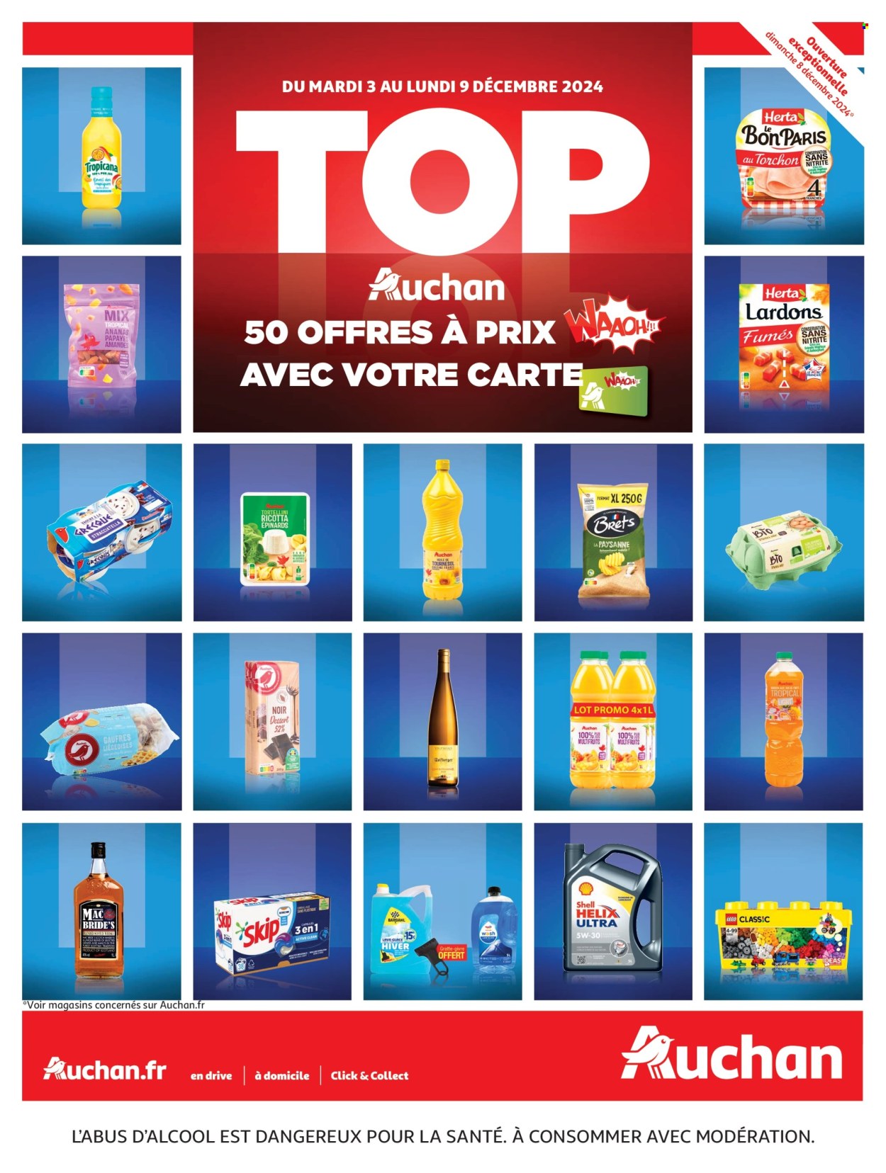 Catalogue Auchan - 03/12/2024 - 09/12/2024. Page 1