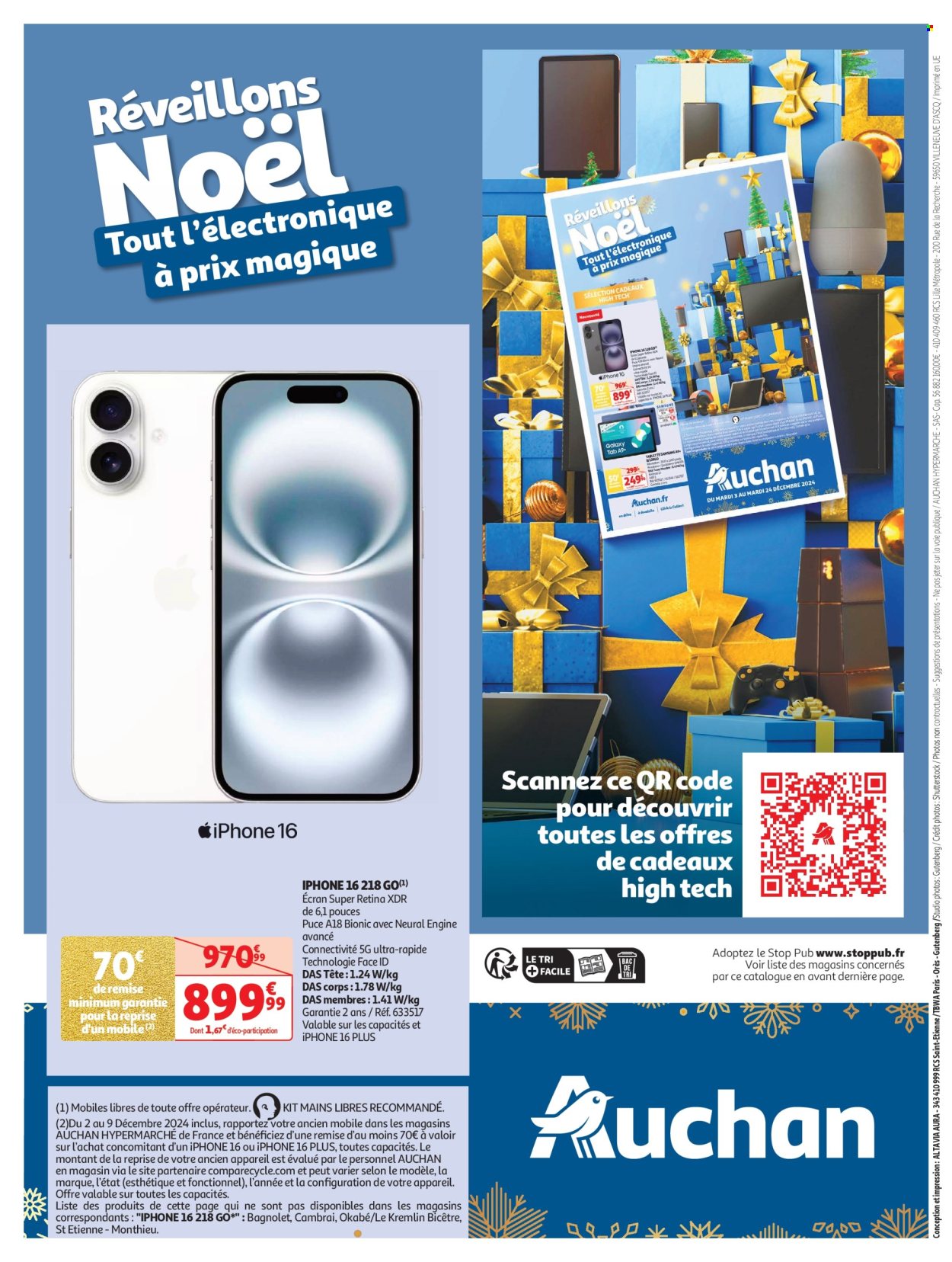 Catalogue Auchan - 03/12/2024 - 09/12/2024. Page 64