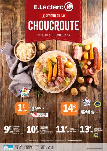 Catalogue E.Leclerc - 02/12/2024 - 07/12/2024.