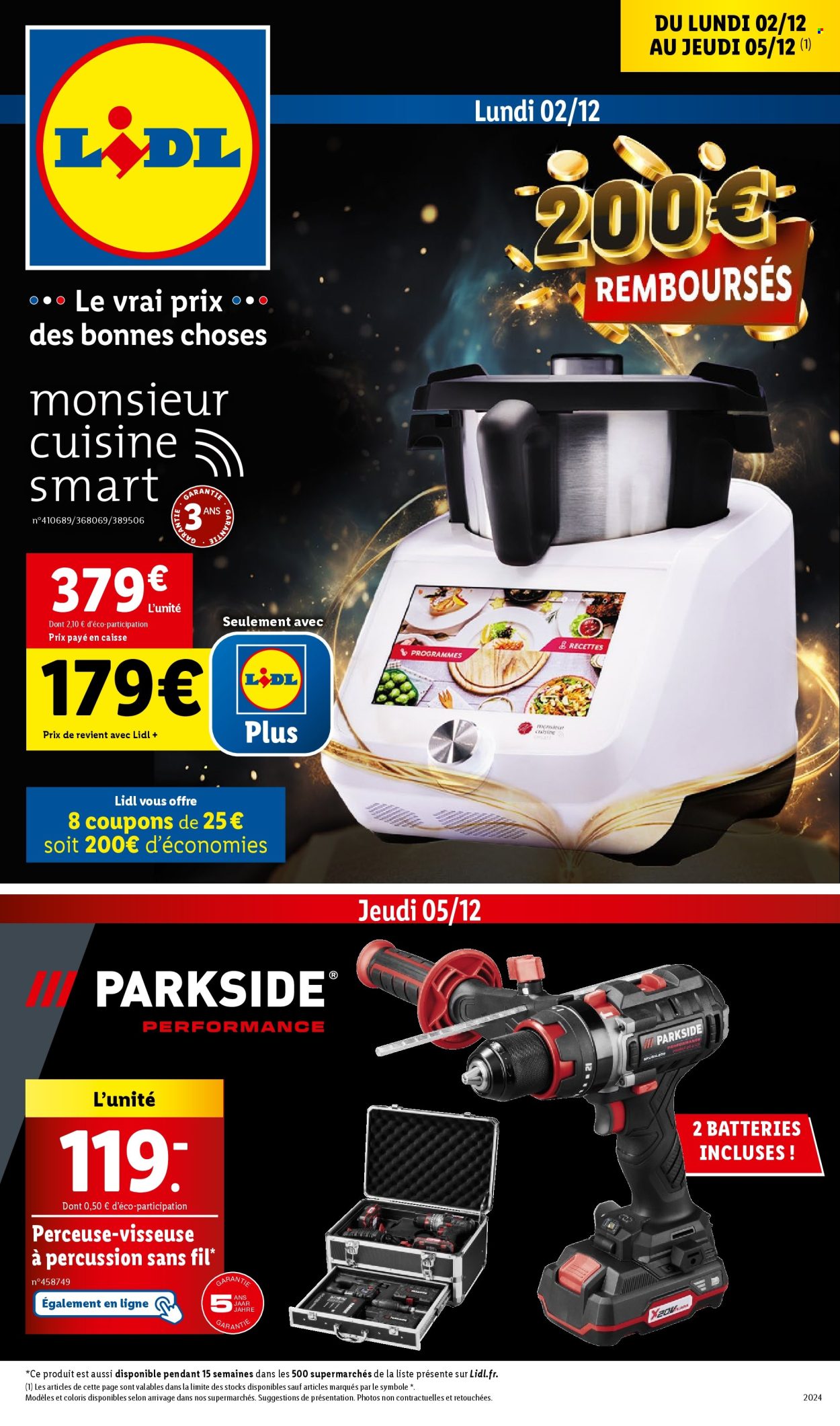 Catalogue Lidl - 02/12/2024 - 05/12/2024. Page 1