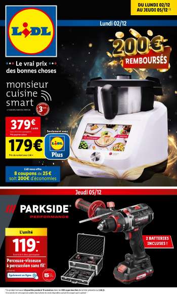 Catalogue Lidl - 02/12/2024 - 05/12/2024.