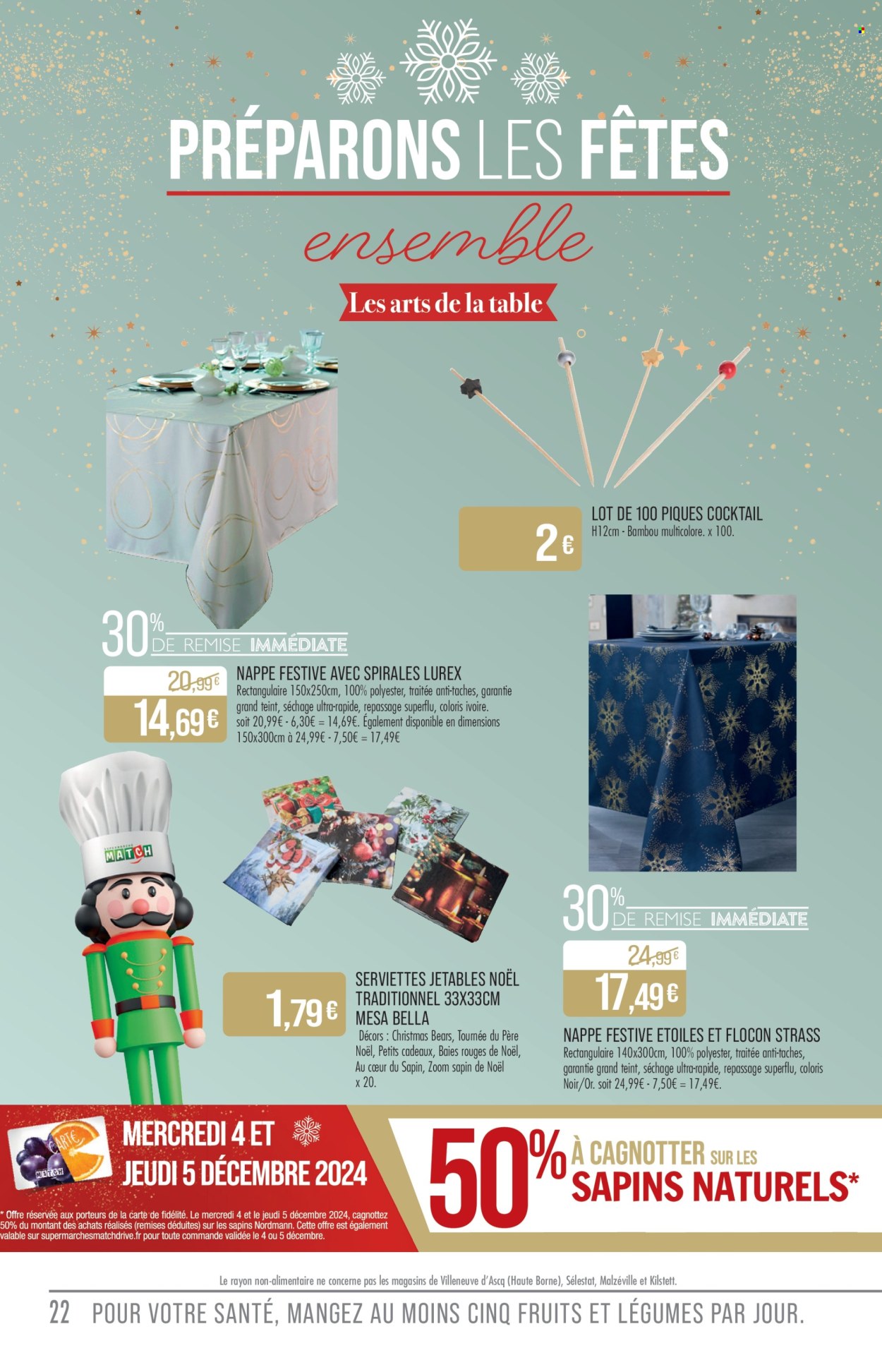Catalogue Supermarché Match - 02/12/2024 - 08/12/2024. Page 22