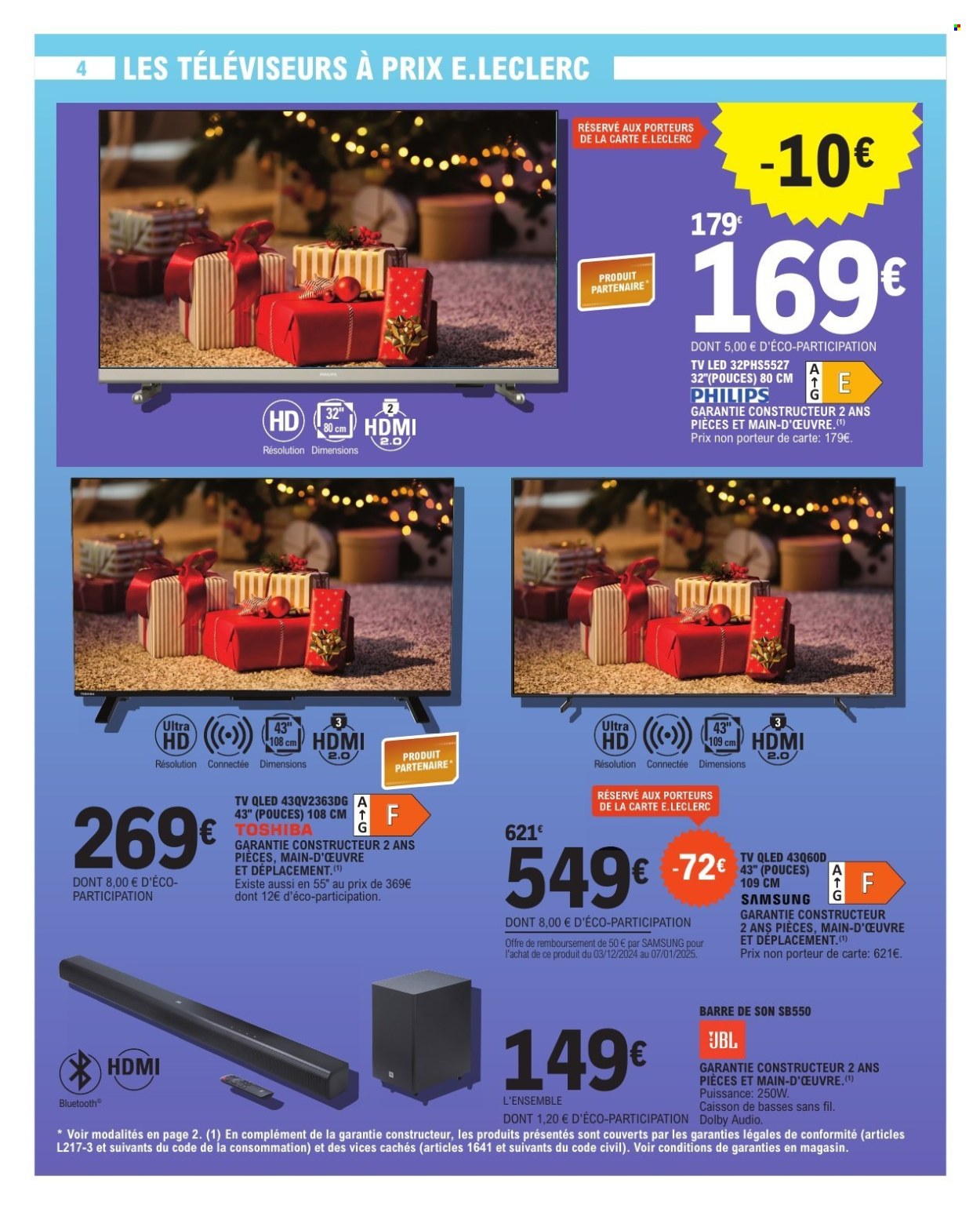 Catalogue E.Leclerc - 03/12/2024 - 24/12/2024. Page 4