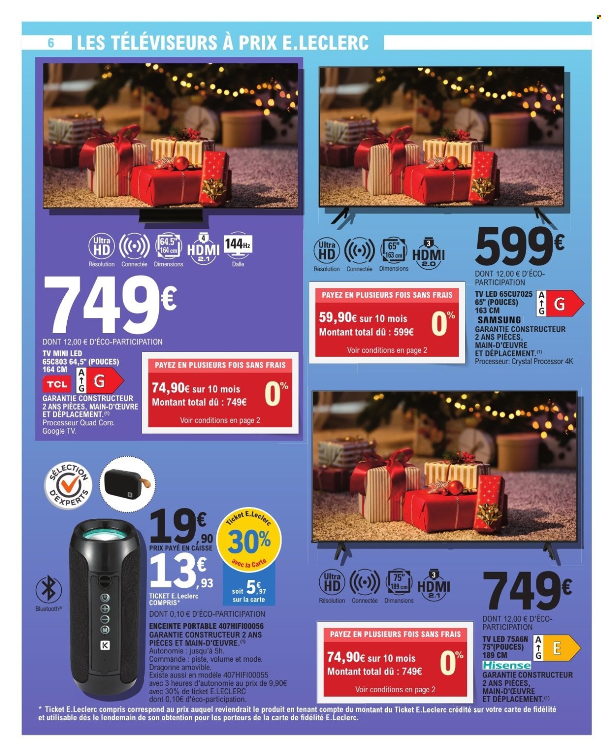 Catalogue E.Leclerc - 03/12/2024 - 24/12/2024. Page 6
