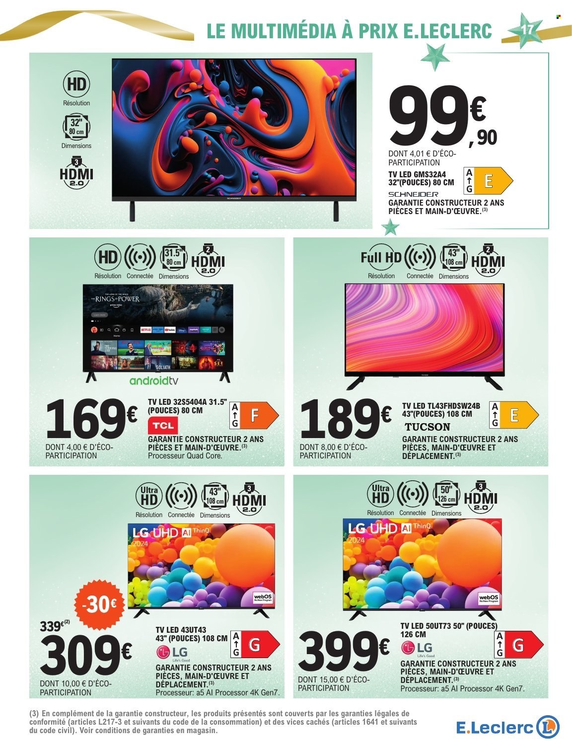 Catalogue E.Leclerc - 03/12/2024 - 21/12/2024. Page 17