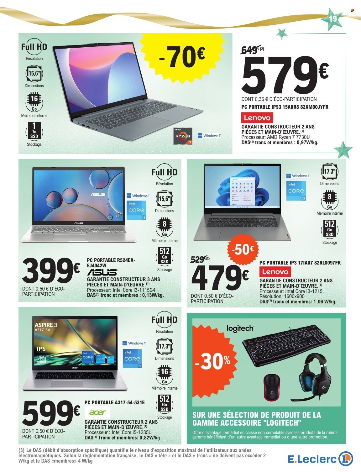 Catalogue E.Leclerc - 03/12/2024 - 21/12/2024. Page 19