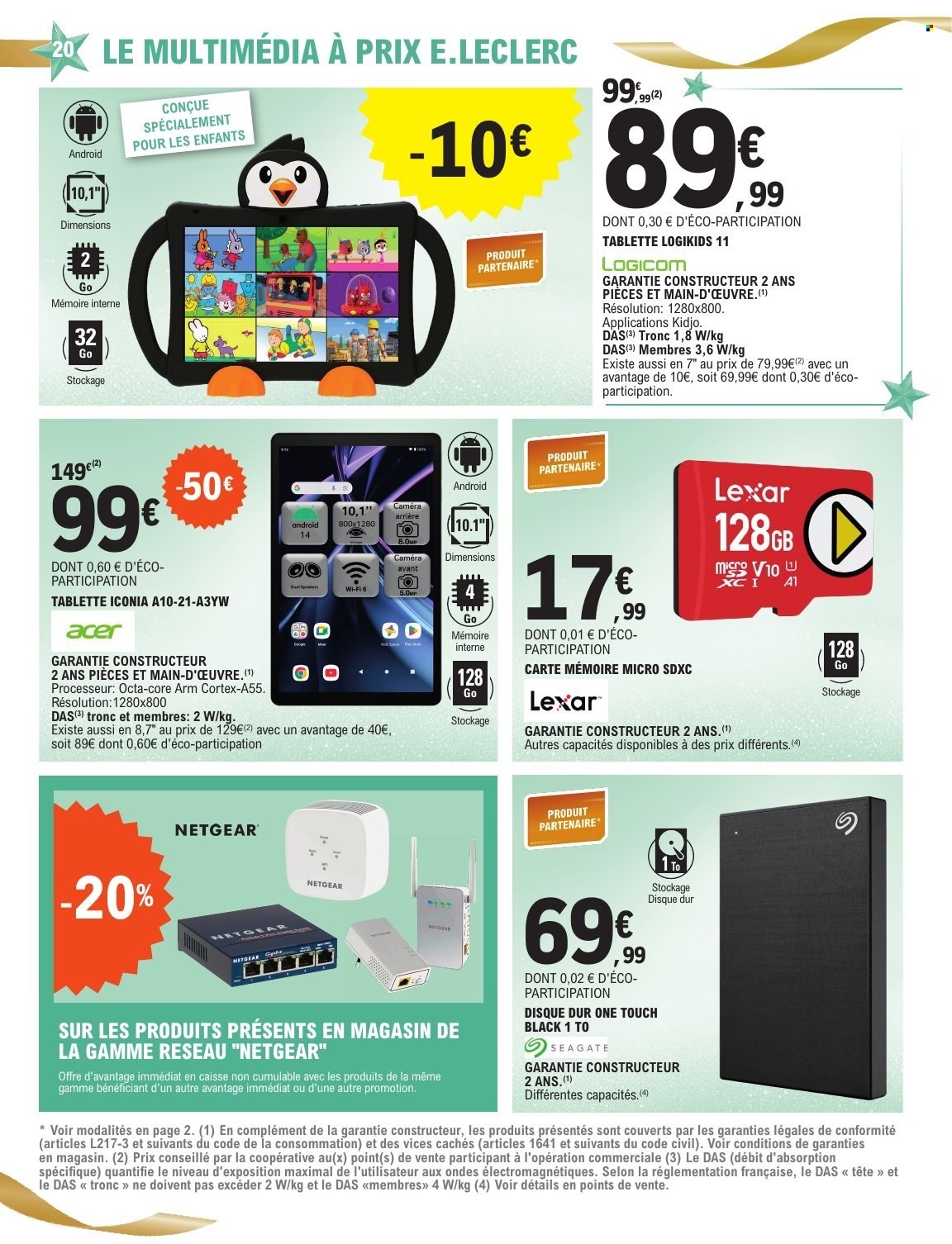 Catalogue E.Leclerc - 03/12/2024 - 21/12/2024. Page 20