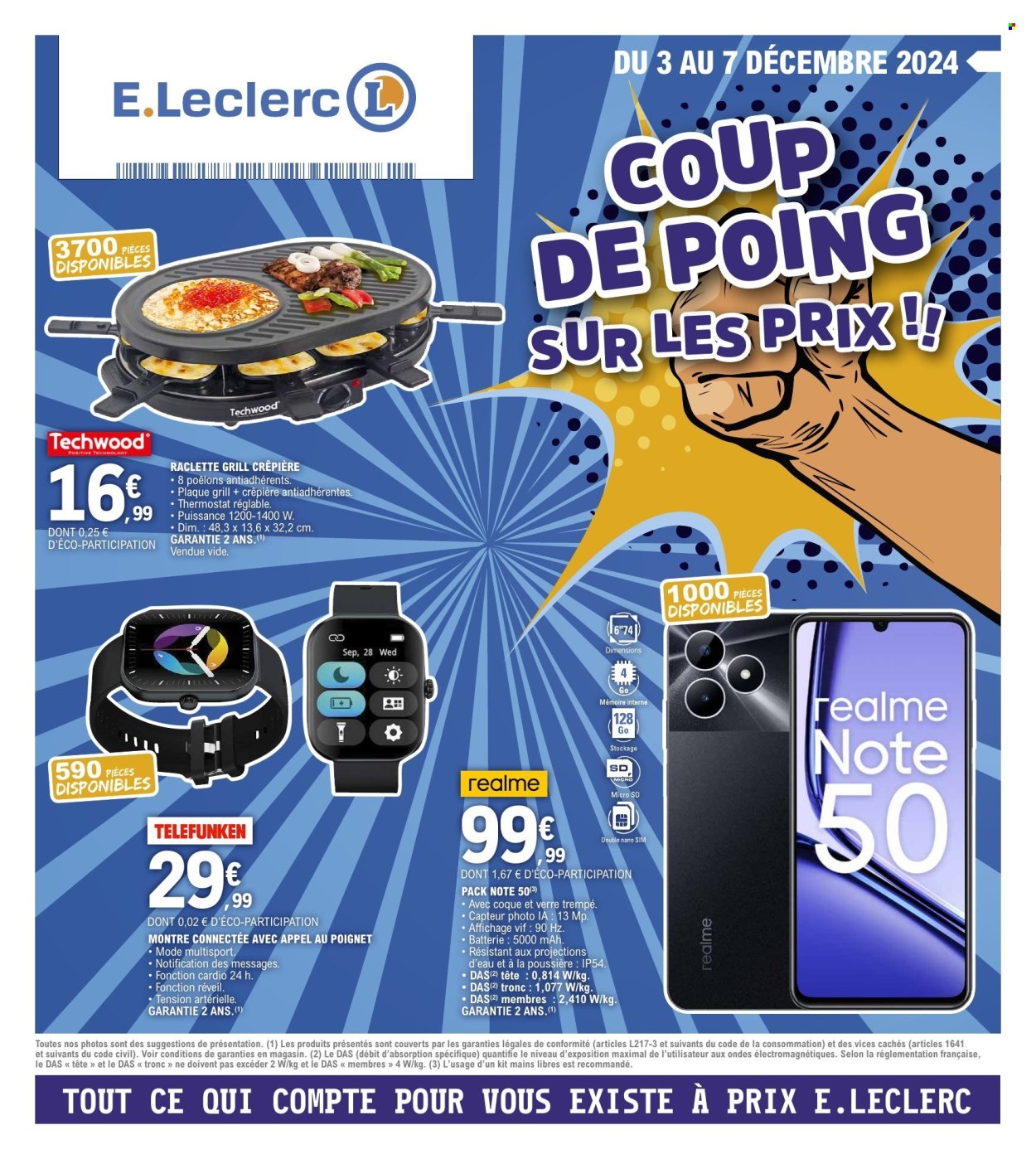 Catalogue E.Leclerc - 03/12/2024 - 07/12/2024. Page 1