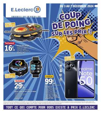 Catalogue E.Leclerc - 03/12/2024 - 07/12/2024.