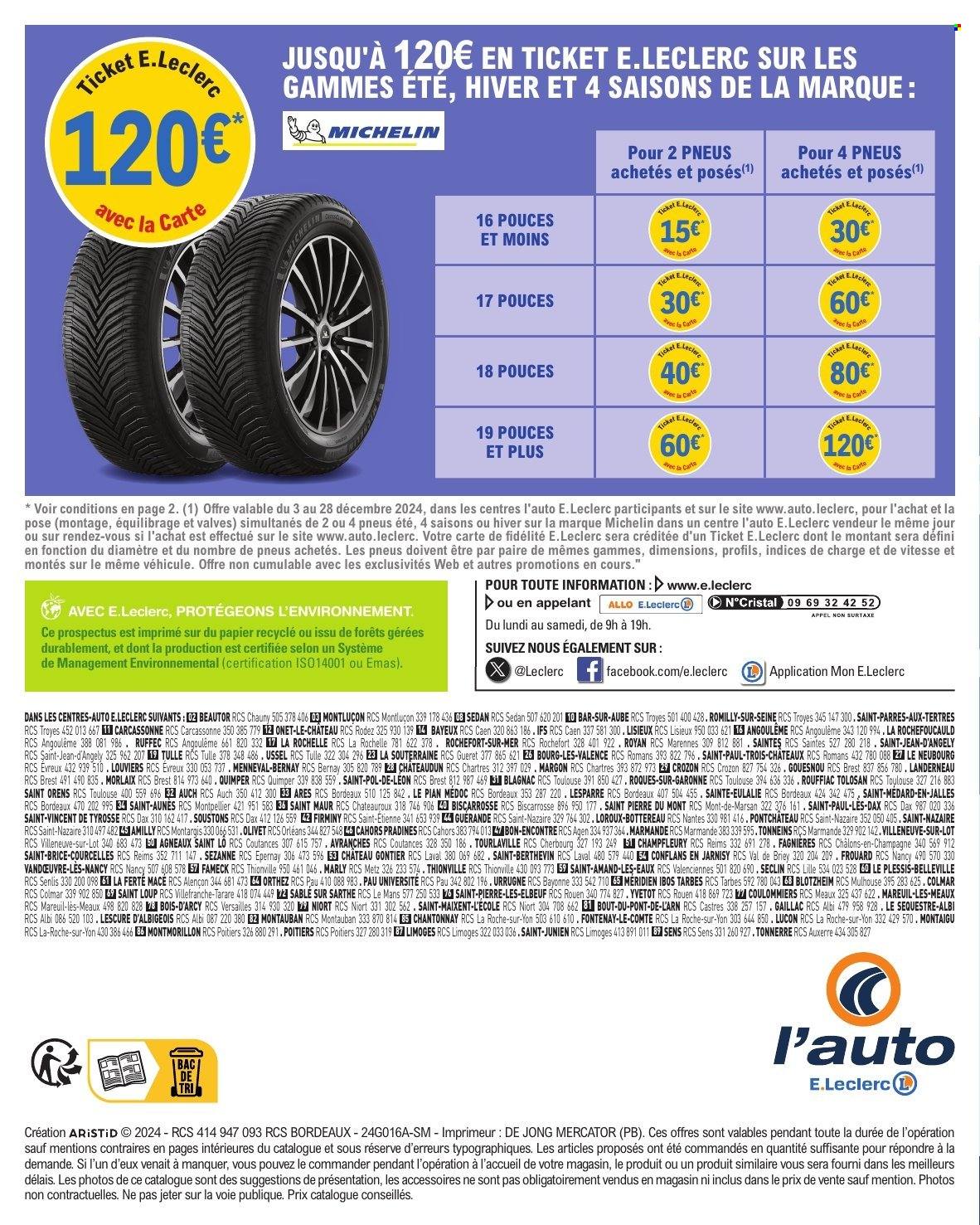 Catalogue E.Leclerc - 03/12/2024 - 28/12/2024. Page 16