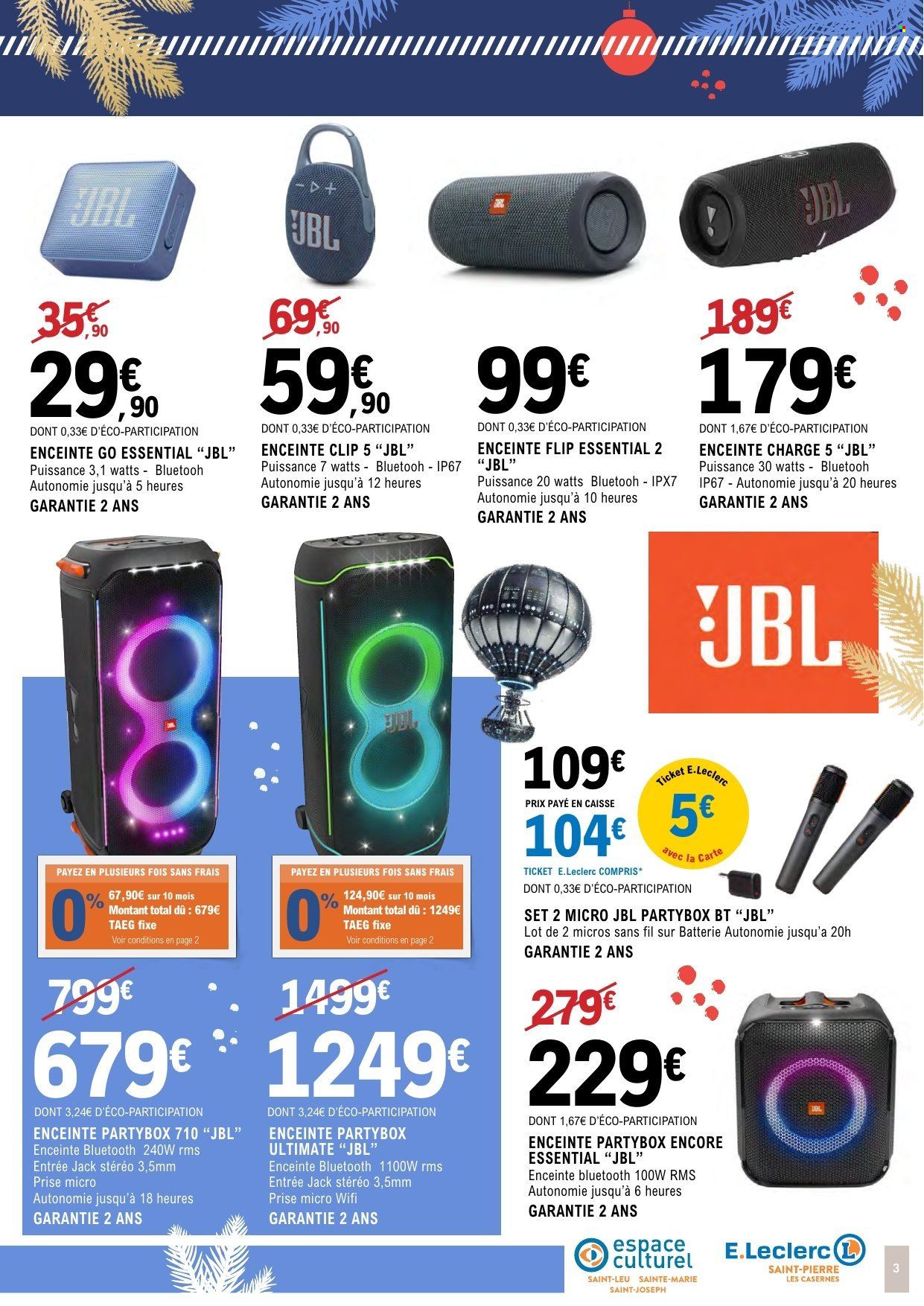 Catalogue E.Leclerc - 03/12/2024 - 29/12/2024. Page 3